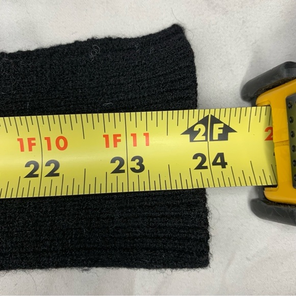 Moon River Sweater V Neck Knit Black & White Striped Cabin-core Minimalist Sz M - Picture 8 of 9